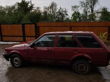 Форд Інша 1988 у Івано-Франківську на Automoto.ua Червоний Форд Інша, об'ємом двигуна 1.6 л та пробігом 3 тис. км за 290 $, фото 1 на Automoto.ua