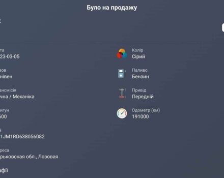 Серый Форд Другая, объемом двигателя 1.6 л и пробегом 200 тыс. км за 5400 $, фото 11 на Automoto.ua