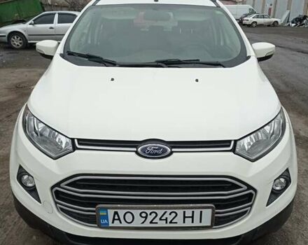 Белый Форд Экоспорт, объемом двигателя 1 л и пробегом 112 тыс. км за 10300 $, фото 1 на Automoto.ua