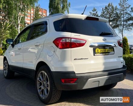 Белый Форд Экоспорт, объемом двигателя 1 л и пробегом 87 тыс. км за 12300 $, фото 4 на Automoto.ua