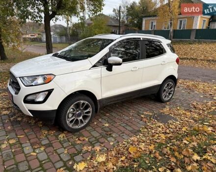 Белый Форд Экоспорт, объемом двигателя 0 л и пробегом 96 тыс. км за 13700 $, фото 1 на Automoto.ua