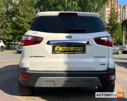 Белый Форд Экоспорт, объемом двигателя 1 л и пробегом 87 тыс. км за 12300 $, фото 5 на Automoto.ua