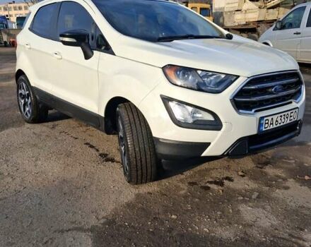 Белый Форд Экоспорт, объемом двигателя 2 л и пробегом 47 тыс. км за 14500 $, фото 1 на Automoto.ua