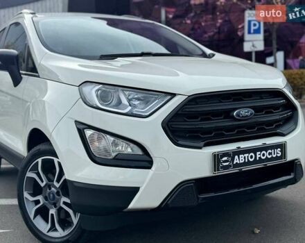 Белый Форд Экоспорт, объемом двигателя 2 л и пробегом 82 тыс. км за 13490 $, фото 1 на Automoto.ua