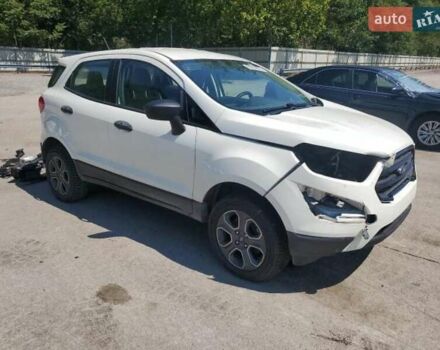 Белый Форд Экоспорт, объемом двигателя 2 л и пробегом 100 тыс. км за 7900 $, фото 1 на Automoto.ua