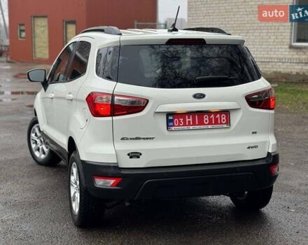 Белый Форд Экоспорт, объемом двигателя 2 л и пробегом 66 тыс. км за 13000 $, фото 2 на Automoto.ua