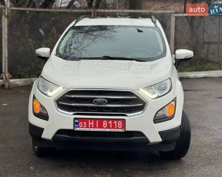 Белый Форд Экоспорт, объемом двигателя 2 л и пробегом 66 тыс. км за 13000 $, фото 1 на Automoto.ua