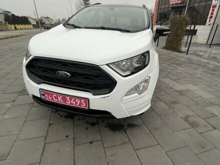 Белый Форд Экоспорт, объемом двигателя 1 л и пробегом 66 тыс. км за 11377 $, фото 1 на Automoto.ua