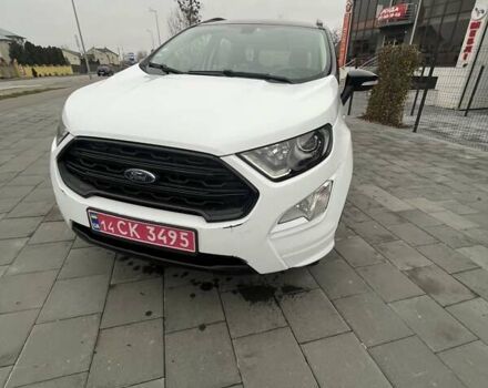 Белый Форд Экоспорт, объемом двигателя 1 л и пробегом 66 тыс. км за 11377 $, фото 1 на Automoto.ua