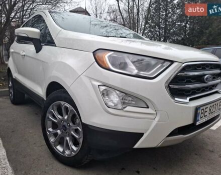 Білий Форд Екоспорт, об'ємом двигуна 2 л та пробігом 55 тис. км за 10450 $, фото 1 на Automoto.ua
