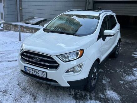 Белый Форд Экоспорт, объемом двигателя 2 л и пробегом 115 тыс. км за 11990 $, фото 1 на Automoto.ua