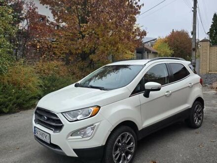 Белый Форд Экоспорт, объемом двигателя 2 л и пробегом 100 тыс. км за 10900 $, фото 1 на Automoto.ua