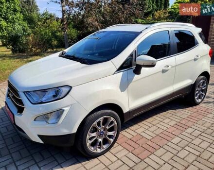 Белый Форд Экоспорт, объемом двигателя 2 л и пробегом 58 тыс. км за 13700 $, фото 1 на Automoto.ua