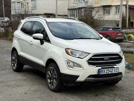 Белый Форд Экоспорт, объемом двигателя 2 л и пробегом 173 тыс. км за 14000 $, фото 1 на Automoto.ua