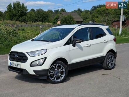 Белый Форд Экоспорт, объемом двигателя 2 л и пробегом 82 тыс. км за 12890 $, фото 1 на Automoto.ua