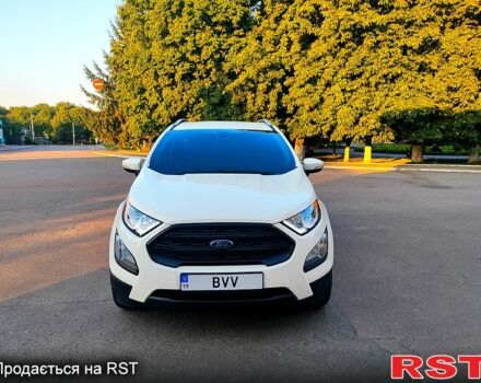 Белый Форд Экоспорт, объемом двигателя 2 л и пробегом 89 тыс. км за 14700 $, фото 1 на Automoto.ua