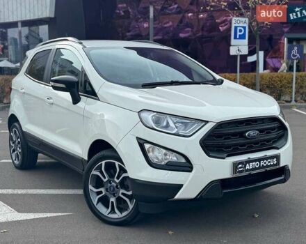 Белый Форд Экоспорт, объемом двигателя 2 л и пробегом 82 тыс. км за 13490 $, фото 1 на Automoto.ua
