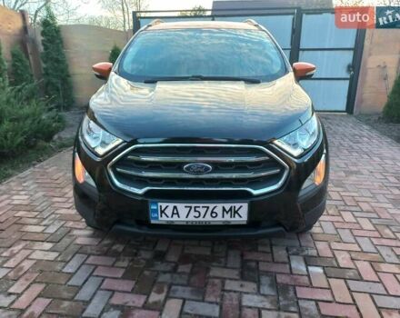 Чорний Форд Екоспорт, об'ємом двигуна 1 л та пробігом 88 тис. км за 10800 $, фото 1 на Automoto.ua