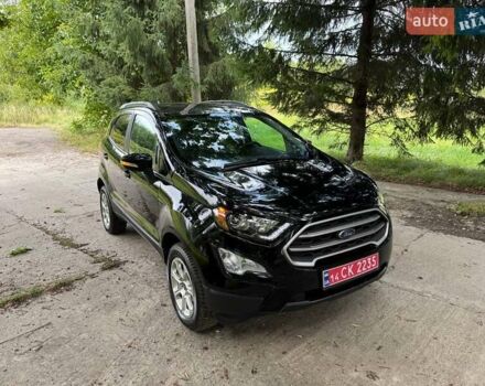Черный Форд Экоспорт, объемом двигателя 2 л и пробегом 70 тыс. км за 9750 $, фото 1 на Automoto.ua