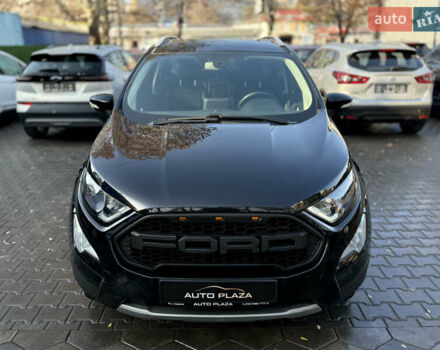 Черный Форд Экоспорт, объемом двигателя 2 л и пробегом 163 тыс. км за 12900 $, фото 1 на Automoto.ua