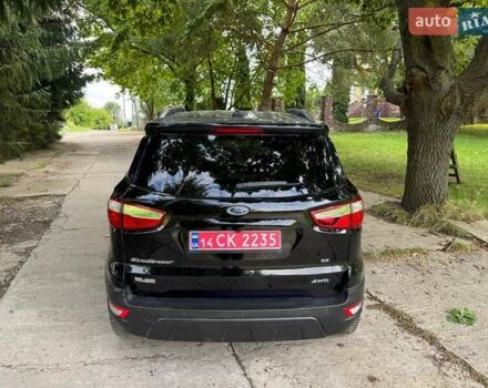 Черный Форд Экоспорт, объемом двигателя 2 л и пробегом 70 тыс. км за 9750 $, фото 11 на Automoto.ua