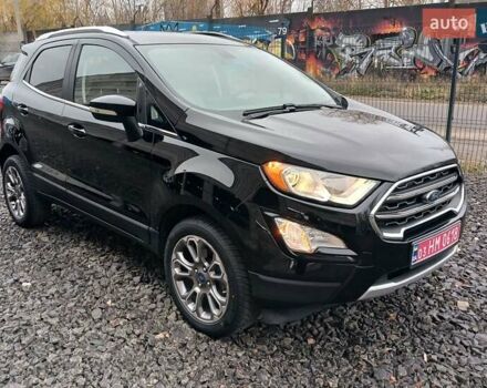 Черный Форд Экоспорт, объемом двигателя 2 л и пробегом 186 тыс. км за 11800 $, фото 2 на Automoto.ua