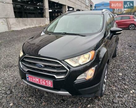 Черный Форд Экоспорт, объемом двигателя 2 л и пробегом 186 тыс. км за 11800 $, фото 1 на Automoto.ua