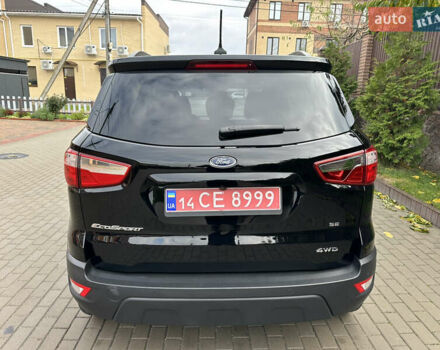 Форд Екоспорт 2020 у Белой Церкве на Automoto.ua Чорний Форд Екоспорт, об'ємом двигуна 2 л та пробігом 42 тис. км за 12800 $, фото 5 на Automoto.ua