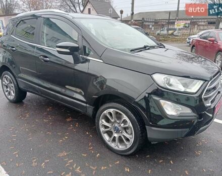 Черный Форд Экоспорт, объемом двигателя 2 л и пробегом 130 тыс. км за 13900 $, фото 1 на Automoto.ua