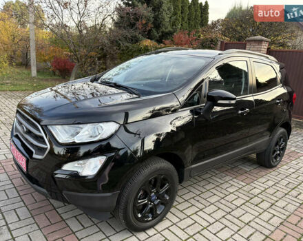 Черный Форд Экоспорт, объемом двигателя 2 л и пробегом 75 тыс. км за 13300 $, фото 1 на Automoto.ua