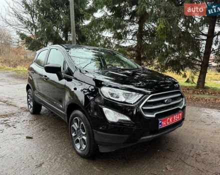Черный Форд Экоспорт, объемом двигателя 2 л и пробегом 57 тыс. км за 12500 $, фото 1 на Automoto.ua