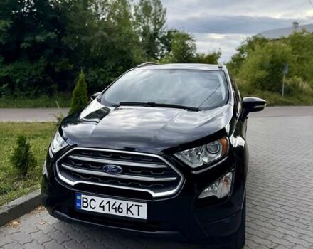 Чорний Форд Екоспорт, об'ємом двигуна 2 л та пробігом 64 тис. км за 12200 $, фото 1 на Automoto.ua