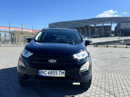 Черный Форд Экоспорт, объемом двигателя 2 л и пробегом 83 тыс. км за 12300 $, фото 1 на Automoto.ua