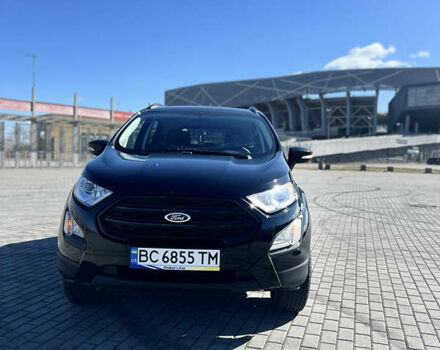 Черный Форд Экоспорт, объемом двигателя 2 л и пробегом 83 тыс. км за 12300 $, фото 1 на Automoto.ua