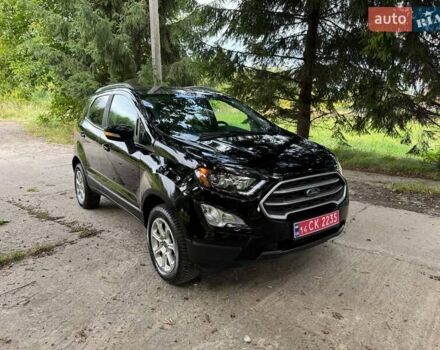 Чорний Форд Екоспорт, об'ємом двигуна 2 л та пробігом 70 тис. км за 9750 $, фото 1 на Automoto.ua
