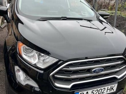 Черный Форд Экоспорт, объемом двигателя 2 л и пробегом 72 тыс. км за 14499 $, фото 1 на Automoto.ua