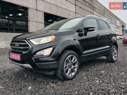 Черный Форд Экоспорт, объемом двигателя 2 л и пробегом 186 тыс. км за 11800 $, фото 1 на Automoto.ua