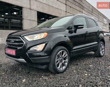 Черный Форд Экоспорт, объемом двигателя 2 л и пробегом 186 тыс. км за 11800 $, фото 1 на Automoto.ua