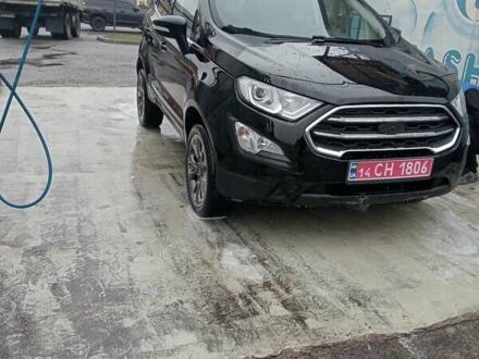 Черный Форд Экоспорт, объемом двигателя 2 л и пробегом 130 тыс. км за 13900 $, фото 1 на Automoto.ua