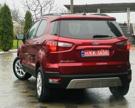Красный Форд Экоспорт, объемом двигателя 1 л и пробегом 154 тыс. км за 10500 $, фото 3 на Automoto.ua