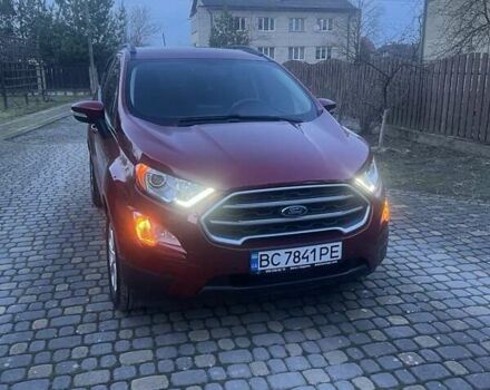 Красный Форд Экоспорт, объемом двигателя 1 л и пробегом 19 тыс. км за 12600 $, фото 1 на Automoto.ua