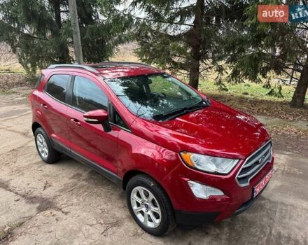 Красный Форд Экоспорт, объемом двигателя 2 л и пробегом 73 тыс. км за 12500 $, фото 12 на Automoto.ua