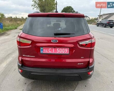 Форд Екоспорт 2018 у Калуше на Automoto.ua Червоний Форд Екоспорт, об'ємом двигуна 2 л та пробігом 106 тис. км за 11950 $, фото 22 на Automoto.ua