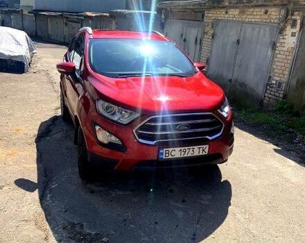Красный Форд Экоспорт, объемом двигателя 2 л и пробегом 34 тыс. км за 13590 $, фото 1 на Automoto.ua