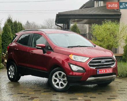Красный Форд Экоспорт, объемом двигателя 1 л и пробегом 154 тыс. км за 10500 $, фото 14 на Automoto.ua