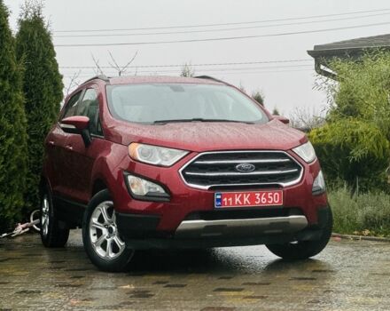 Красный Форд Экоспорт, объемом двигателя 1 л и пробегом 154 тыс. км за 10500 $, фото 1 на Automoto.ua