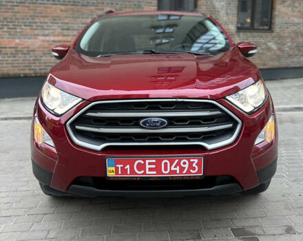 Красный Форд Экоспорт, объемом двигателя 2 л и пробегом 43 тыс. км за 14200 $, фото 1 на Automoto.ua