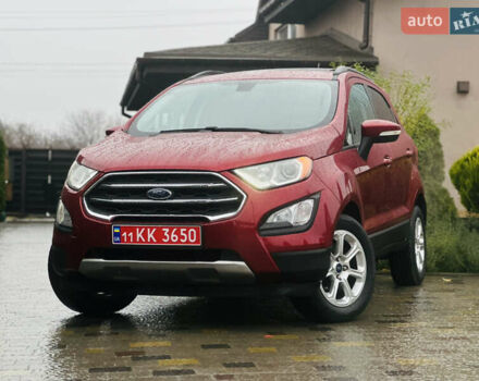 Красный Форд Экоспорт, объемом двигателя 1 л и пробегом 154 тыс. км за 10500 $, фото 5 на Automoto.ua
