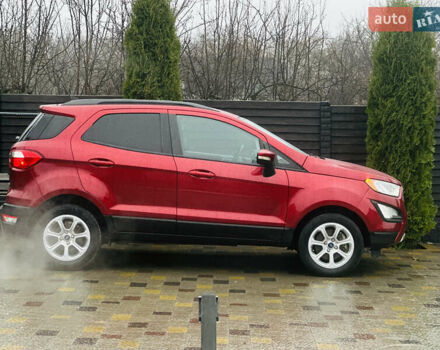 Красный Форд Экоспорт, объемом двигателя 1 л и пробегом 154 тыс. км за 10500 $, фото 2 на Automoto.ua