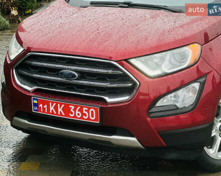 Красный Форд Экоспорт, объемом двигателя 1 л и пробегом 154 тыс. км за 10500 $, фото 7 на Automoto.ua